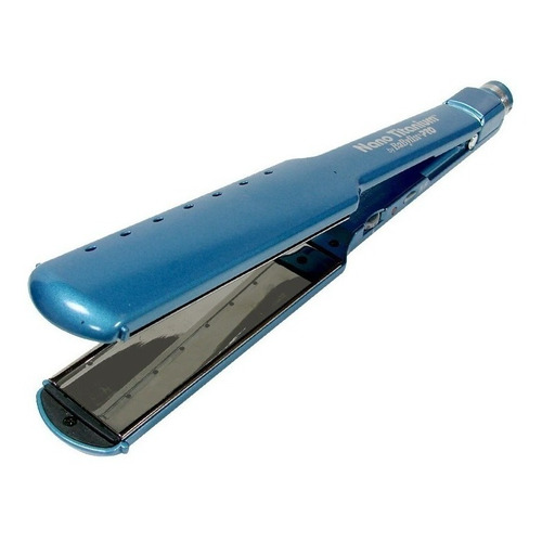 Alaciadora Babyliss Pro Bnt5073tes Humedo-seco Color Azul