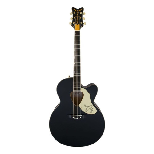 Guitarra acústica Gretsch Acoustic Collection G5022C Rancher para diestros negra brillante