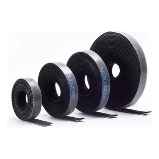 Tira Organizadora De Cables Nylon 5m Vention Color Negro