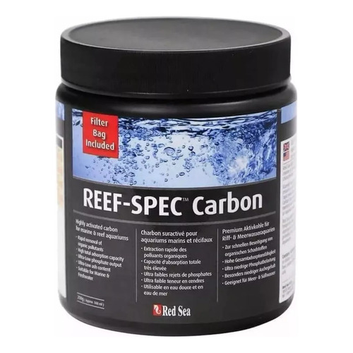 Carbón activado del Mar Rojo, 250 g (500 ml) Reef Spec Carbon