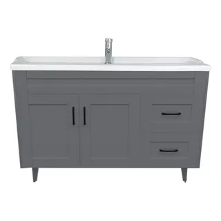 Mueble Vanitorio Deluxe Star Haus Gris F 120x47x80cm