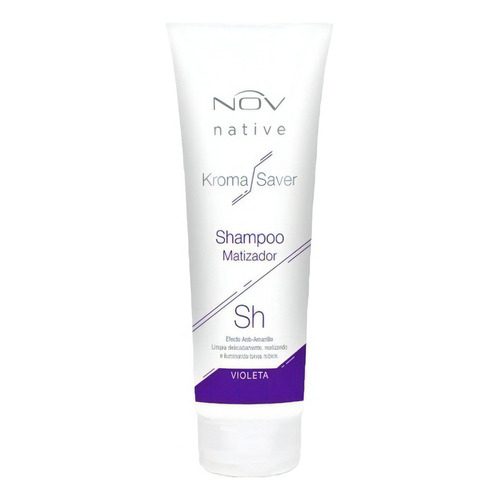 Nov Shampoo Kroma Saver Matizador Violeta Rubios X 250 Ml