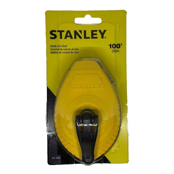 Chocla Tira Linea X 30 Mts Medir Nivelar Stanley 47-440