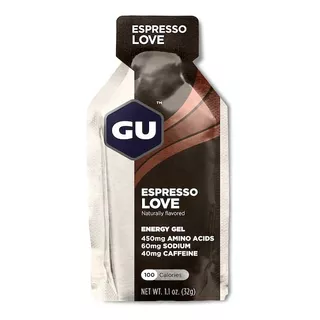 Gel Gu Energy Ciclismo Running Expresso Love Avant Sabor Espresso Love (40mg Cafeina)