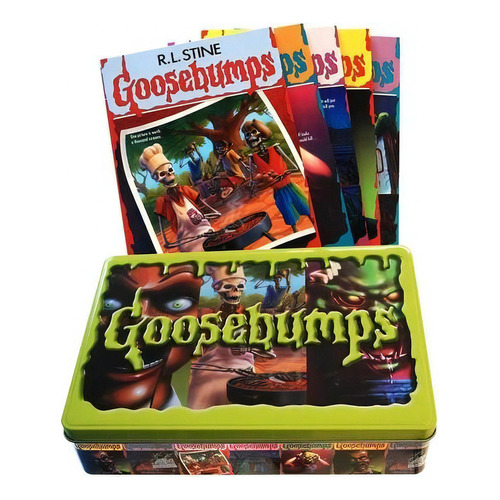 Goosebumps Retro Scream Collection: Limited Edition Tin, De R. L. Stine. Editorial Scholastic Inc., Tapa Blanda En Inglés, 2015