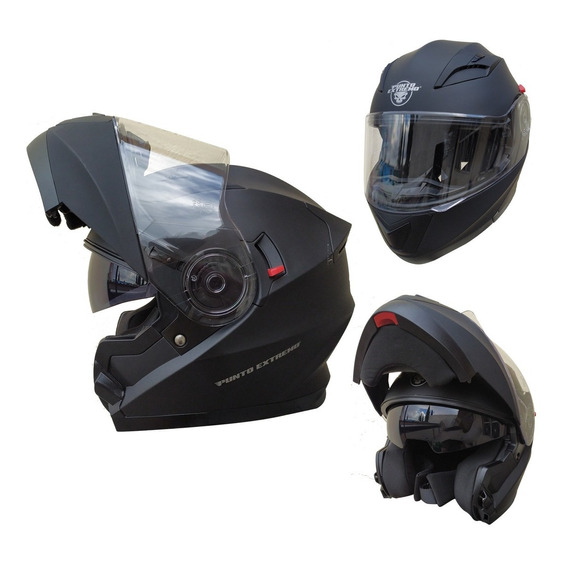 Casco Para Moto Abatible Certificado Ece Xr650 Punto Extremo