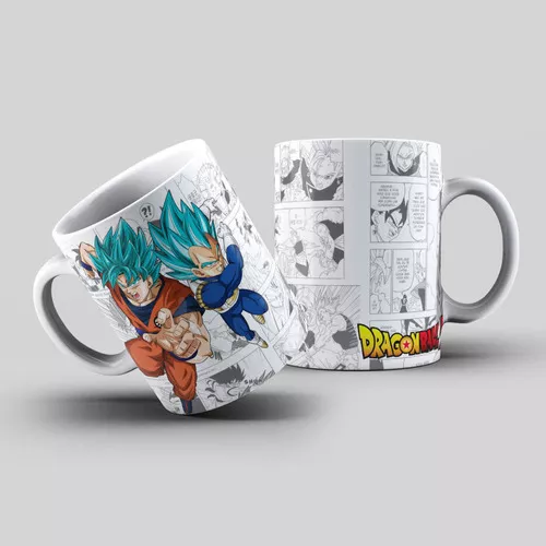 Caneca Dragon Ball Vegeta Super Saiyajin Personagem