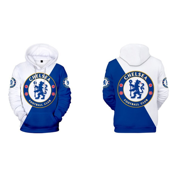 Capucha Estampada De La Premier League Del Chelsea F.c.