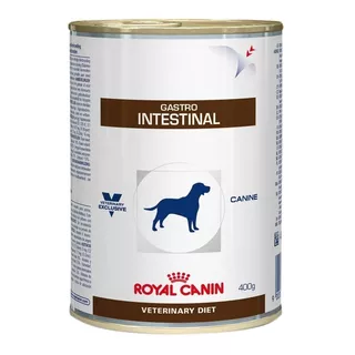 Alimento Royal Canin Veterinary Diet Canine Gastrointestinal Para Cão Adulto Todos Os Tamanhos Sabor Mix Em Lata De 400g