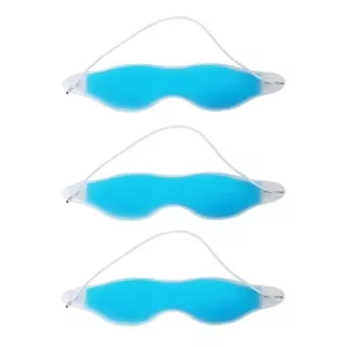  Kit X 3 Gafas Gel Frio Anti Estres Ojos Parpados Migraña 