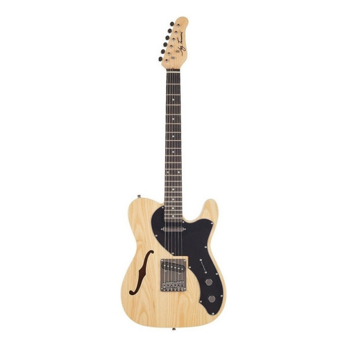 Guitarra eléctrica Jay Turser JT-LTCRUSDLX de aliso natural con diapasón de palo de rosa