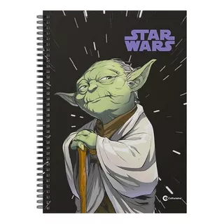 Caderno Star Wars Culturama Pautado 80fl 1 Matéria