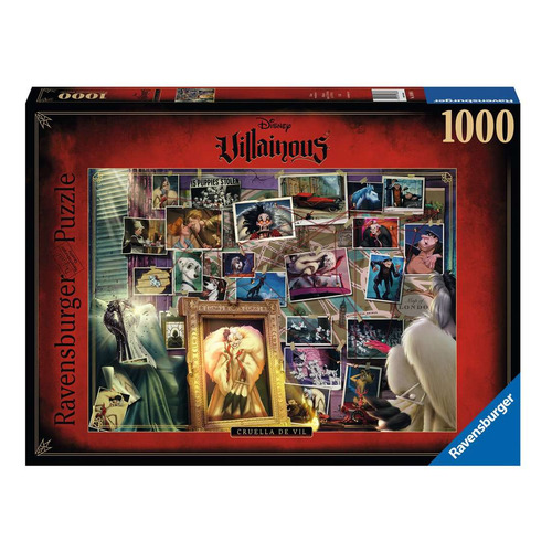 Rompecabezas Ravensburger Disney Villainous Cruella De Vil