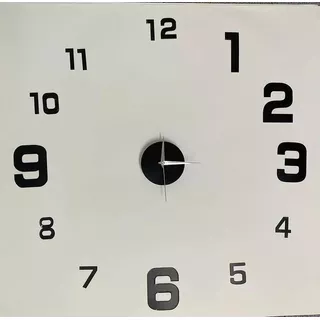 Reloj De Pared Vinil 3d