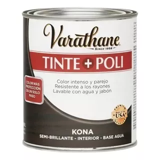 Poliuretano Color Varathane Tinte + Poli 0,946 L Rust Oleum Color Kona