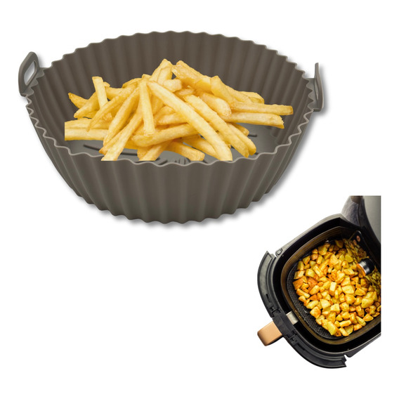 Tapetes Para Airfryer Olla Moldes Silicona Freidoras De Aire