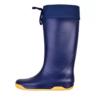 Botas De Lluvia Calfor Náuticas Unisex Con Cuello 34-44 