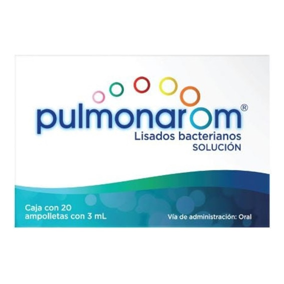 Pulmonarom Solución Oral Caja 20 Ampolletas Con 3 Ml
