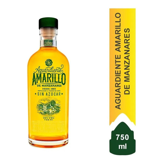 Aguardiente Amarillo Sin Azúcar 750 M - mL a $64600