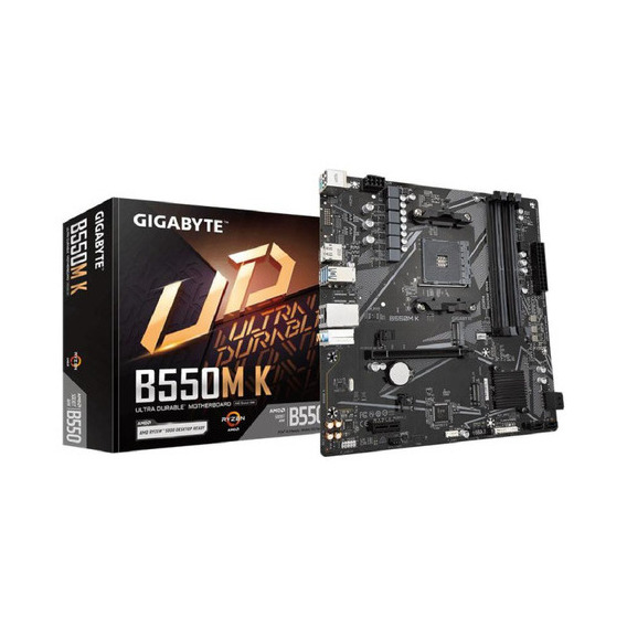 Placa Madre Gigabyte B550m K Amd Am4 