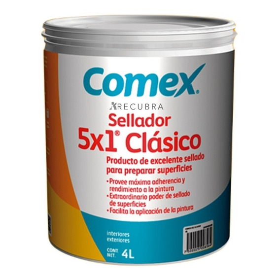 Sellador Comex 5x1 Protección Preparación De Superficies