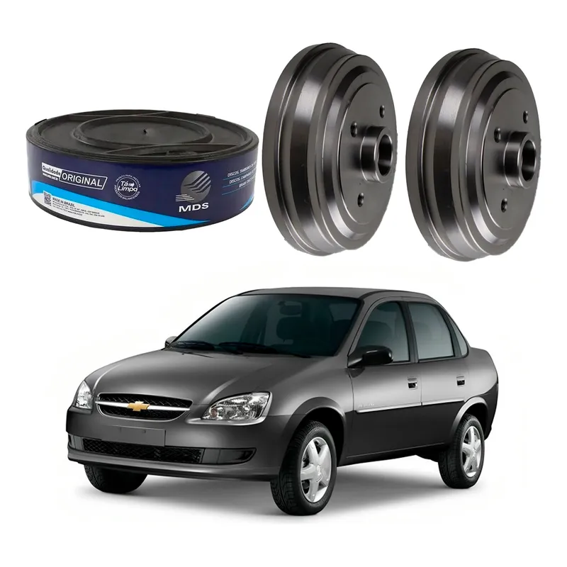 Tambor Freio Traseiro Corsa Classic 1.0 2011 A 2016