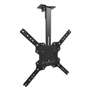 Soporte Naku De Techo Rebatible S-cm244 Para Tv/monitor De 17 A 60 Negro