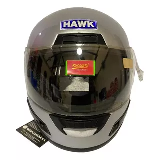 Casco Hawk  Integral - Gris / Negro - Varios Talles