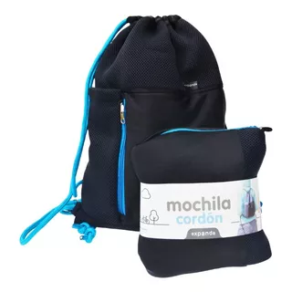 Mochila Plegable Cordón Organizador Viaje Tela Expansible