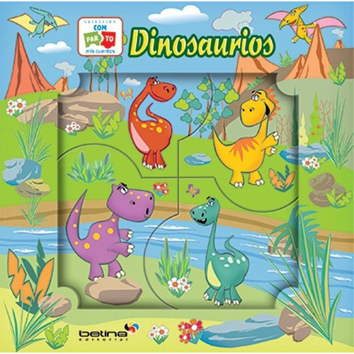 Lote X 4 Libros - Cuentos Infantiles - Dinosaurios