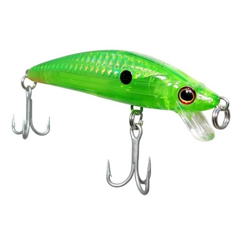 Señuelo de pesca Marine Sports Inna 90 color hgt con 2 ganchos de 9cm x 16g para profundidad máxima de 1m