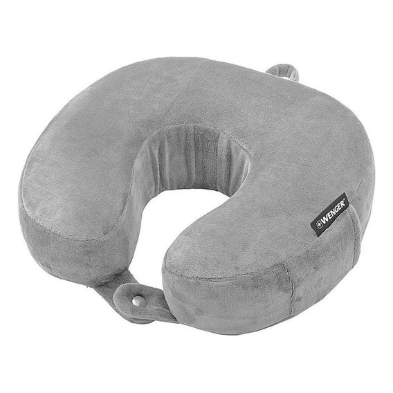 Almohada cervical viscoelástica gris de Wenger