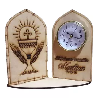 10 Souvenir Personalizado Comunion Bautismo Fiesta Reloj