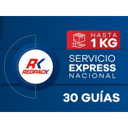 30 Guías Prepagadas Express Hasta 1 Kg