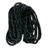 Cuerda semiestática de 100 metros, 8 mm, Cordelete Prussik Knot, 15 kn, color negro con neón