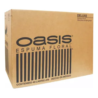 Espuma Floral Oasis Deluxe - Caja Con 48 Ladrillos De Espuma