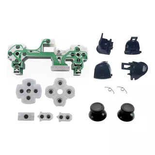 Kit Para Controle Ps4 Película  R1 R2 L1 L2  Borrachas 040