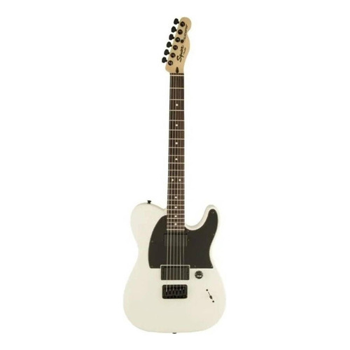 Guitarra eléctrica Fender Artist Jim Root Telecaster de caoba flat white satin laqueado con diapasón de ébano