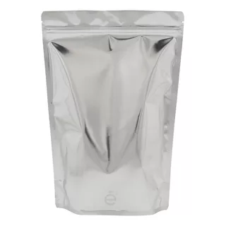 Bolsa Stand Up Pouch 1000gr Metalizada Con Zipper Plata 300pz