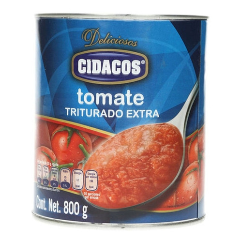 Pure De Tomate Cidacos Triturado 800g