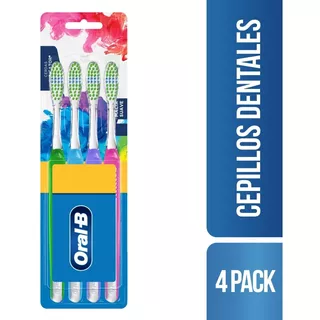 Cepillo Dientes Oral-b Indicator Color Collection Suave 4 Un