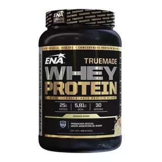 Ena Sport Proteínas True Made Whey Protein Polvo - Pote - Banana Shake 2,05 Lb - 930 G