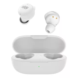 Auriculares In-ear Gamer Inalámbricos Qcy True Wireless Earbuds T17 Bh21q17a Blanco