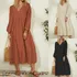 Moda Otoñal Para Mujer, Ropa Holgada De Algodón Con Mangas D