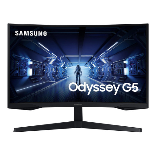 Monitor Gamer Curvo Samsung Odissey G5 27  Lc27g55tqwlxzs