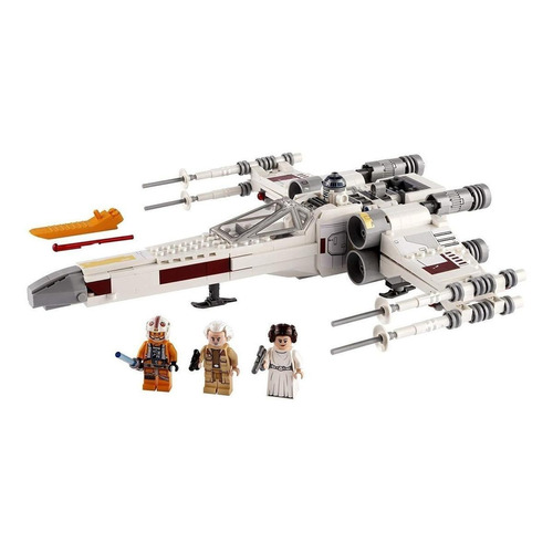 Set de construcción Lego Star Wars Luke Skywalker’s x-wing fighter 474 piezas  en  caja