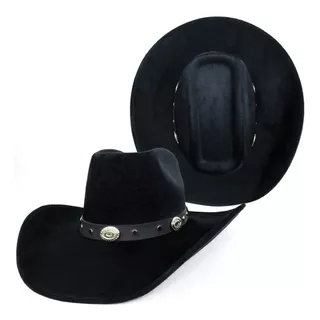 Sombrero Unisex Vaquero Texana 8 Segundos Gamuza Elegante 60