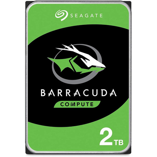 Disco duro interno Seagate Barracuda ST2000DM008 2TB plata