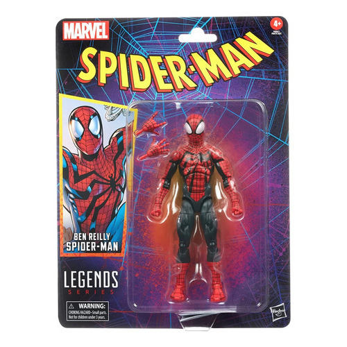 Hasbro Spider-Man Marvel Legends -Ben Reilly- Hombre Araña 