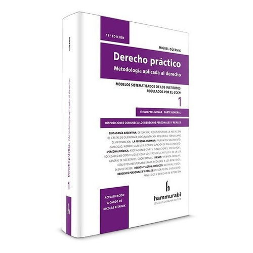 Derecho Práctico. Vol. 1 - Güernik, Miguel